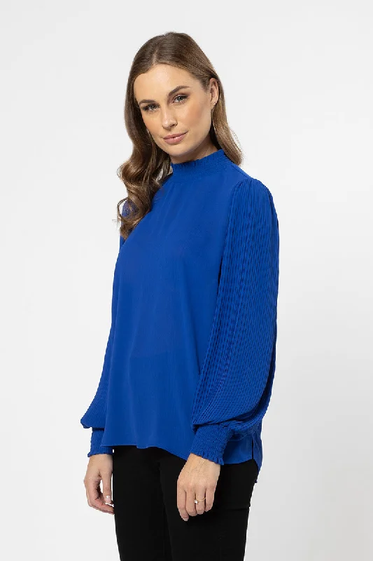 Seeking Lola Influencer Top - Cobalt