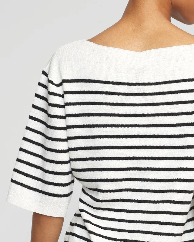 Zuma Organic Linen Striped Top